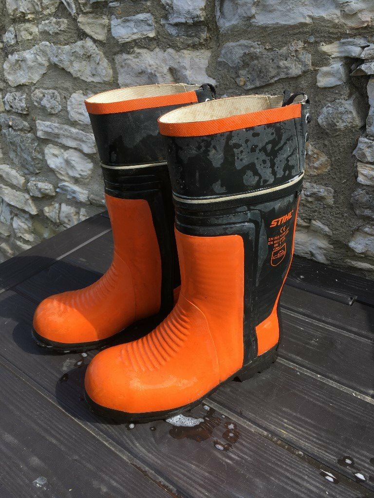 stihl rubber boots